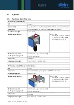 Предварительный просмотр 81 страницы STEIN 300 916 001 Operating Instructions Manual