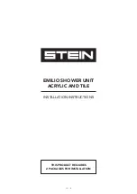 STEIN EMILIO Installation Instructions Manual предпросмотр