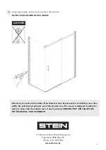 Preview for 14 page of STEIN EMILIO Installation Instructions Manual