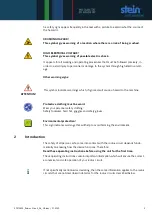 Preview for 5 page of STEIN Radius Circuit 180 Operating Instructions Manual