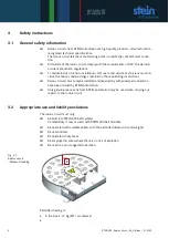 Preview for 8 page of STEIN Radius Circuit 180 Operating Instructions Manual