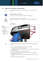 Preview for 14 page of STEIN Radius Circuit 180 Operating Instructions Manual