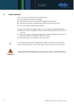 Preview for 18 page of STEIN Radius Circuit 180 Operating Instructions Manual