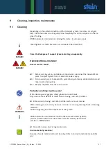 Preview for 21 page of STEIN Radius Circuit 180 Operating Instructions Manual