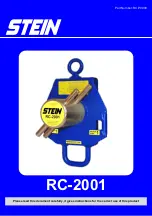 Preview for 1 page of STEIN RC-2001 Instructions Manual