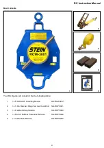 Preview for 5 page of STEIN RCW-3001 Instructions Manual