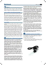 Preview for 29 page of Steinbach 18W UV Clarifier Instruction Manual