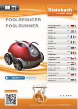 Steinbach POOLRUNNER 00-61010 Manual preview