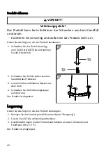 Preview for 20 page of Steinbach Solardusche Split Original Owner'S Manual