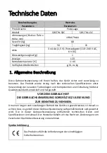 Предварительный просмотр 3 страницы Steinberg Systems SBS-TW-15C User Manual