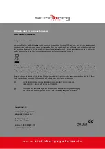 Preview for 17 page of Steinberg Systems SBS-ZW 3001H User Manual