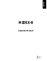 Steinberg MIDEX-8 Operation Manual предпросмотр