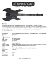 Steinberger Synapse Demon Specifications preview
