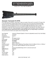 Steinberger Synapse Transcale ST-2FPA Specifications preview