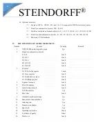 Preview for 5 page of STEINDORFF NYMC38000 Manual