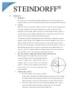 Preview for 7 page of STEINDORFF NYMC38000 Manual