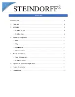 Preview for 2 page of STEINDORFF NYMCS-1290 Operation Manual