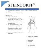 Preview for 5 page of STEINDORFF NYMCS-1500 Instruction Manual