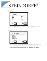 Preview for 20 page of STEINDORFF NYMCS-1500 Instruction Manual