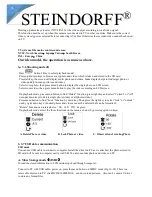 Предварительный просмотр 27 страницы STEINDORFF NYMCS-1701 User Manual