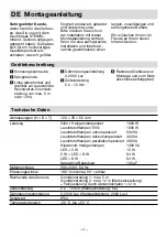 Preview for 6 page of STEINEL PROFESSIONAL 057664 Installation Instructions Manual