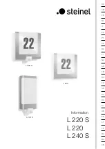 STEINEL 010454 Information preview