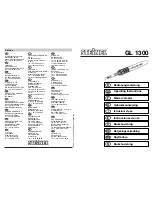 STEINEL GL 1300 Operating Instructions Manual preview