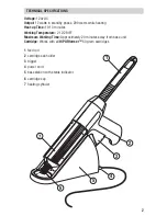 Предварительный просмотр 2 страницы STEINEL HiPURformer User Manual