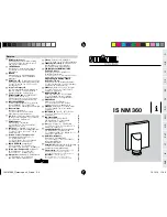 Предварительный просмотр 1 страницы STEINEL IS NM 360 Installation Instructions Manual