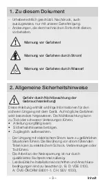 Preview for 3 page of STEINEL Multisensor Air BT IPD Manual