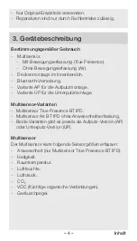 Preview for 4 page of STEINEL Multisensor Air BT IPD Manual