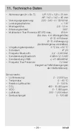 Preview for 28 page of STEINEL Multisensor Air BT IPD Manual