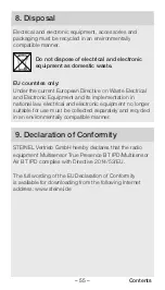 Preview for 55 page of STEINEL Multisensor Air BT IPD Manual