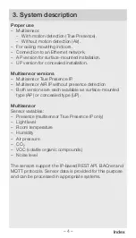 Предварительный просмотр 36 страницы STEINEL Multisensor Air IP Manual