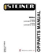 Preview for 1 page of Steiner 75-70625A Owner/Operator'S Manual & Illustrated Parts List