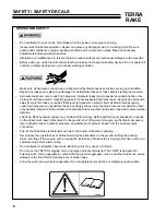 Preview for 6 page of Steiner TR270 TERRA Operator'S & Parts Manual