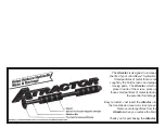 Steinertractor Atractor Install Instructions preview