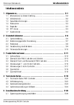 Предварительный просмотр 3 страницы Steinmeyer FMC200 Operating Manual