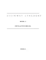 Предварительный просмотр 1 страницы STEINWAY LYNGDORF C Installation Manual