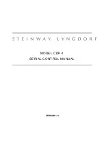 STEINWAY LYNGDORF CDP-1 Manual preview