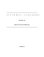 STEINWAY LYNGDORF M Installation Manual preview