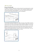 Предварительный просмотр 9 страницы STEINWAY LYNGDORF P1 Installation Manual