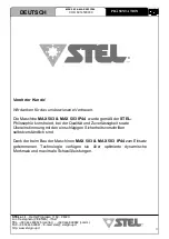 Preview for 81 page of Stel 600001000L Instructions For Use And Maintenance Manual