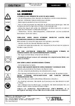 Preview for 83 page of Stel 600001000L Instructions For Use And Maintenance Manual