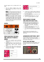 Preview for 14 page of Stel IRON MIG 211 Instruction Manual