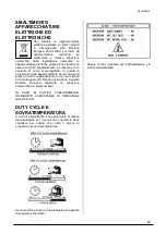 Preview for 12 page of Stel Iron Mig 221 MULTI Instruction Manual