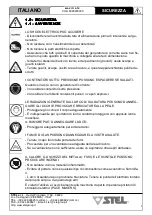 Preview for 7 page of Stel MAX 171 ATX Instructions For Use And Maintenance Manual