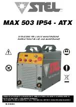 Stel MAX 503 IP54-ATX Instructions For Use And Maintenance Manual preview