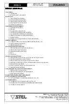 Preview for 4 page of Stel MAX 503 IP54-ATX Instructions For Use And Maintenance Manual