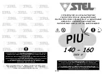 Предварительный просмотр 1 страницы Stel PIU 140 Instructions For Use And Maintenance Manual